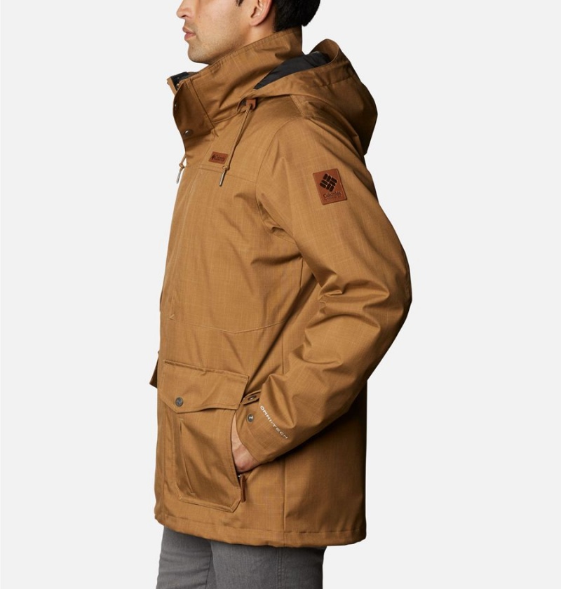 Columbia Horizons Pine Interchange Men's 3 In 1 Jackets Brown | RFVLIN-149
