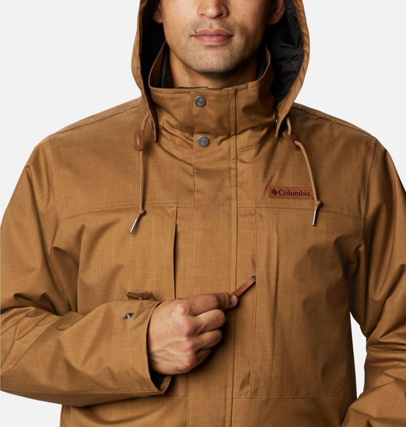 Columbia Horizons Pine Interchange Men's 3 In 1 Jackets Brown | RFVLIN-149