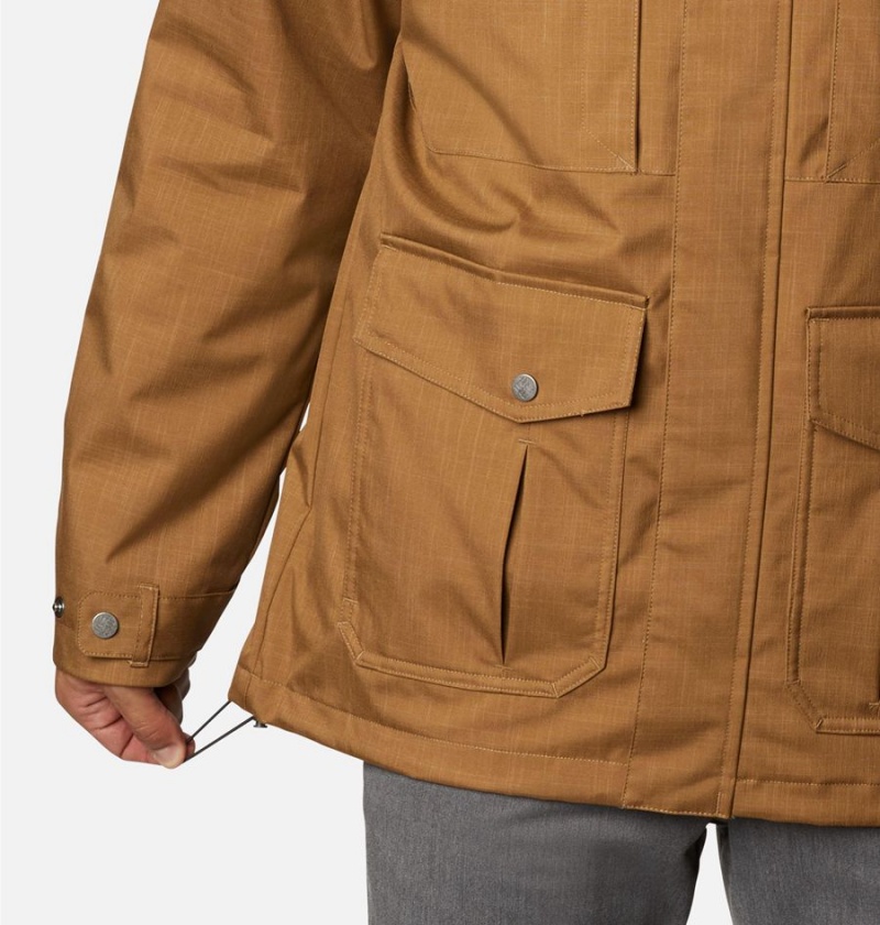 Columbia Horizons Pine Interchange Men's 3 In 1 Jackets Brown | RFVLIN-149