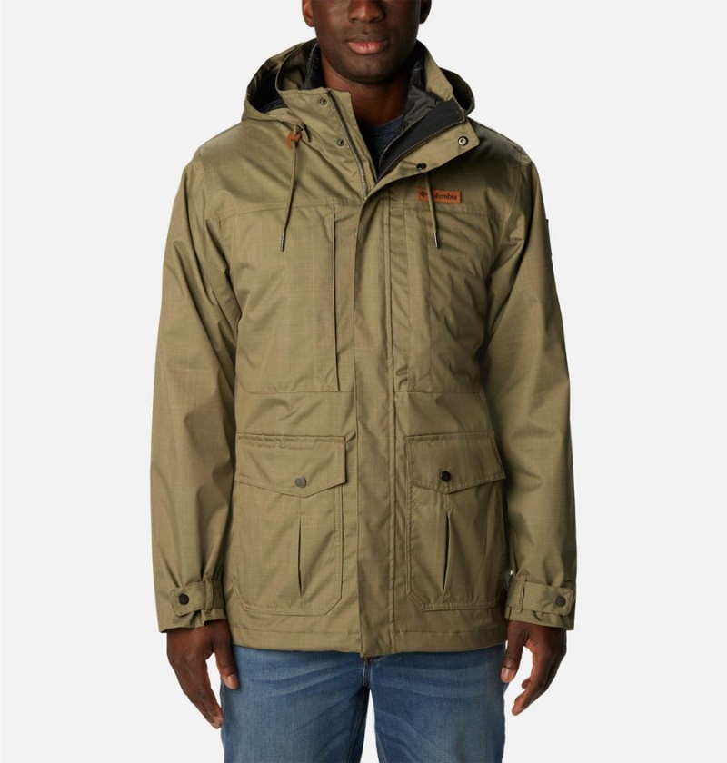 Columbia Horizons Pine Interchange Men\'s 3 In 1 Jackets Green | MUJRTH-802