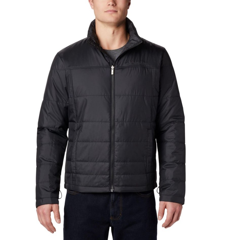 Columbia Horizons Pine Interchange Men's 3 In 1 Jackets Black | LUGJHN-304