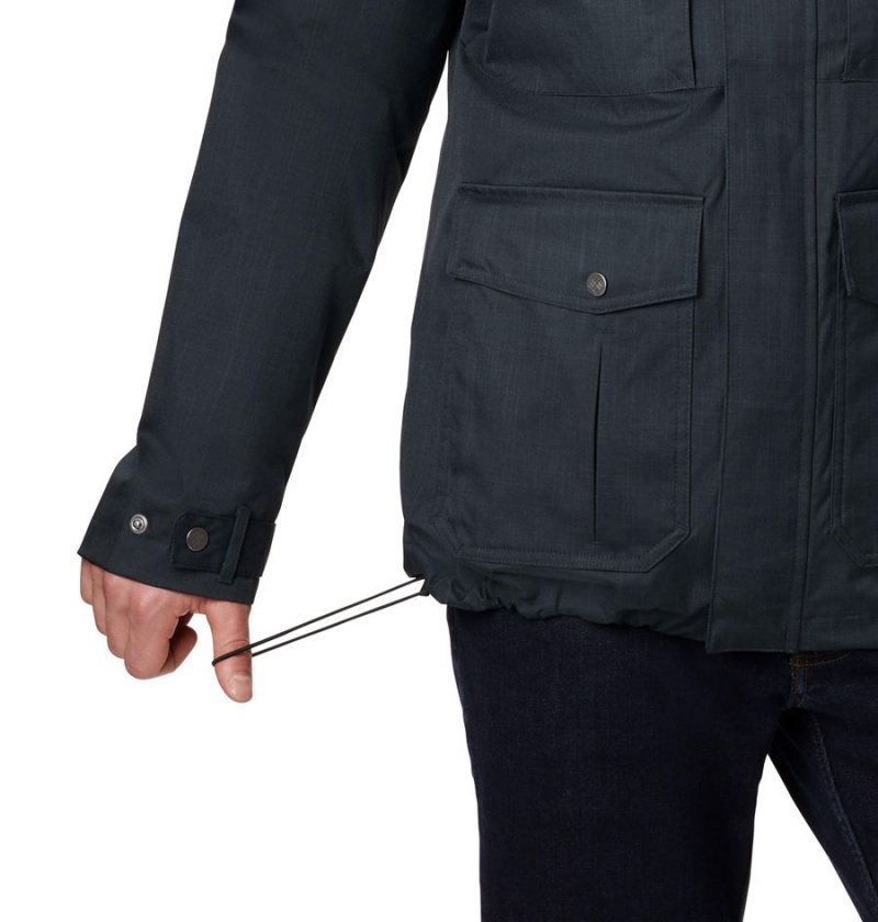 Columbia Horizons Pine Interchange Men's 3 In 1 Jackets Black | LUGJHN-304