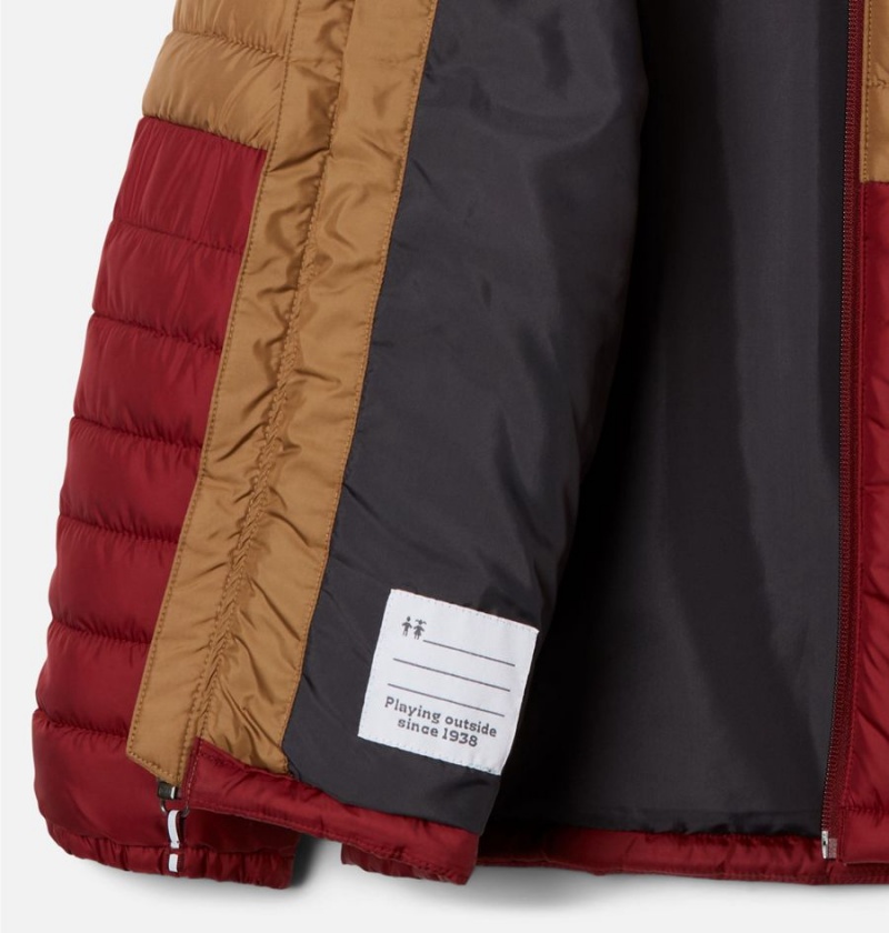 Columbia Humphrey Hills Puffer Kids' Jacket Red | PBYSKT-891