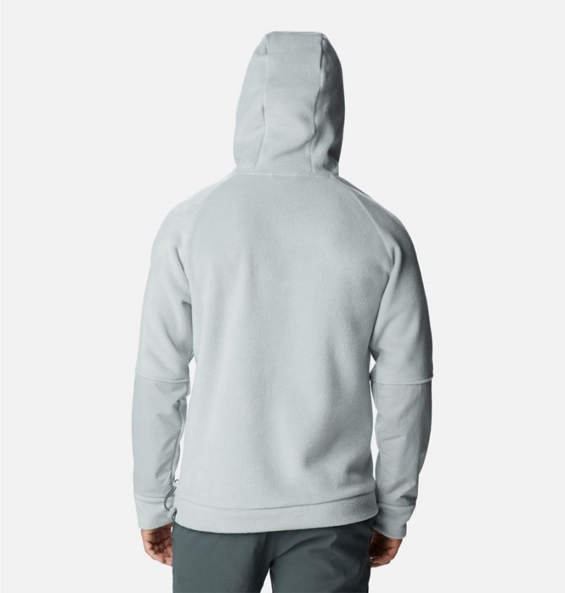 Columbia Hunterdon Fleece Men's Hoodie Grey | QTKAPB-467