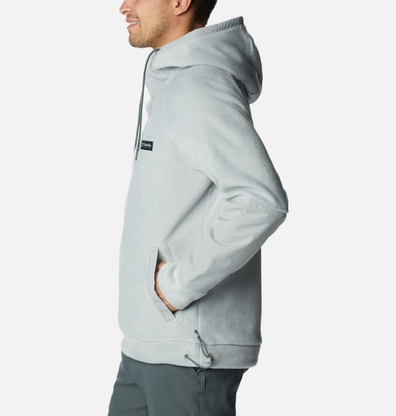 Columbia Hunterdon Fleece Men's Hoodie Grey | QTKAPB-467