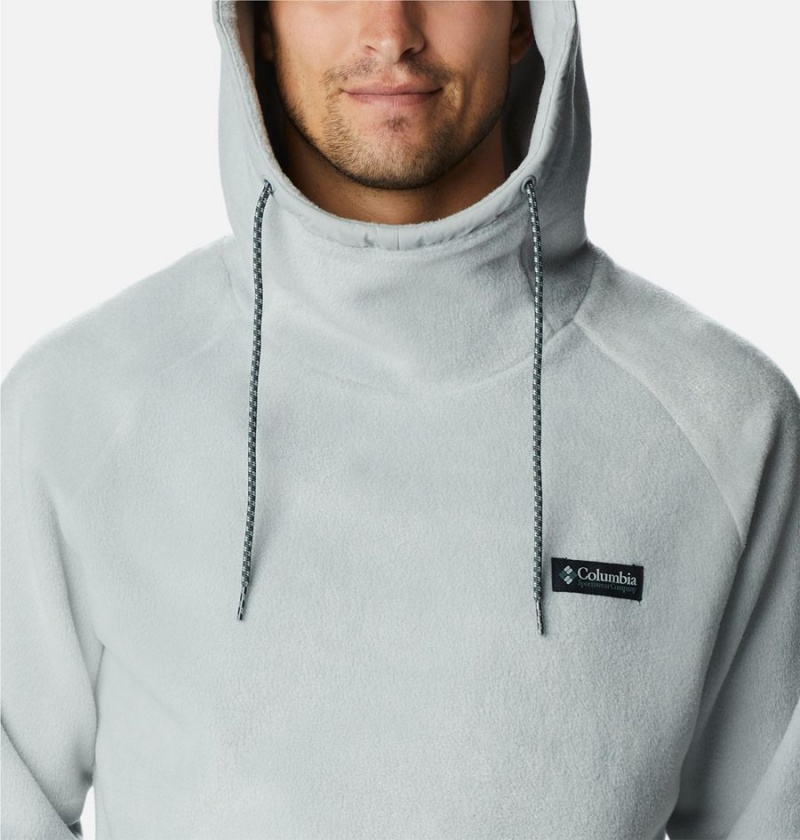 Columbia Hunterdon Fleece Men's Hoodie Grey | QTKAPB-467