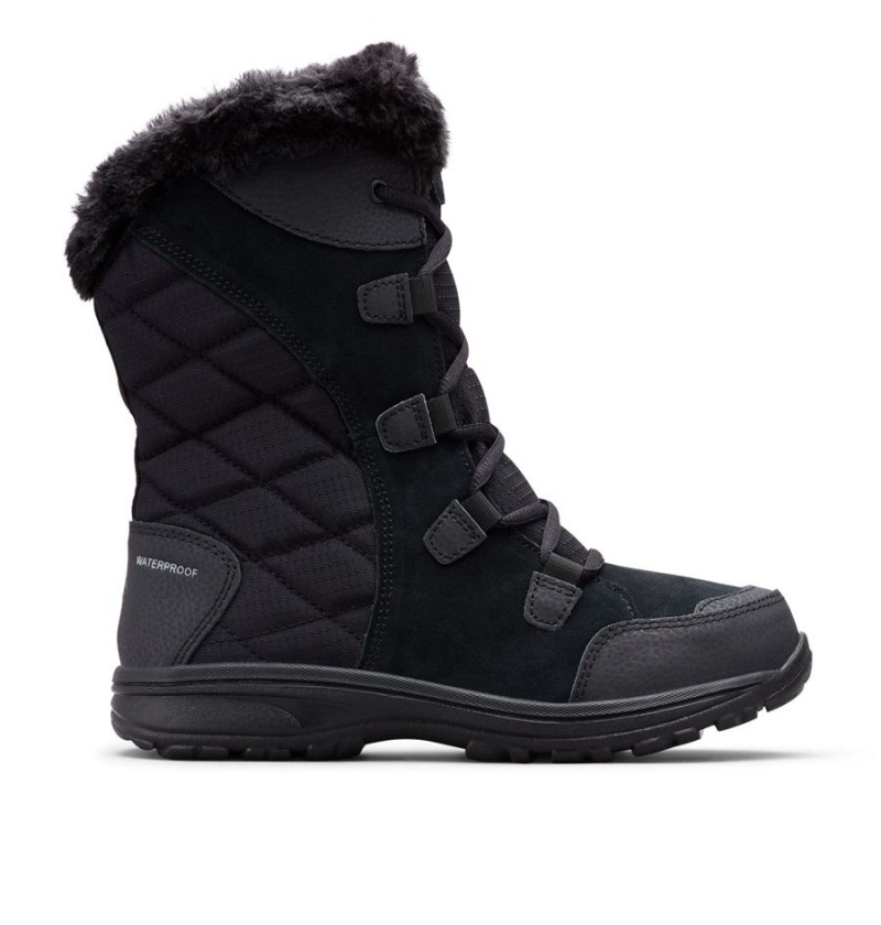 Columbia Ice Maiden II Women\'s Boots Black | NPFZCU-043