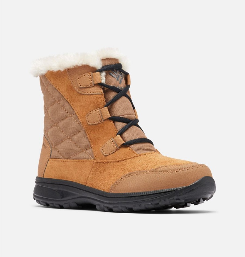 Columbia Ice Maiden Shorty Women's Boots Brown | NIHRQT-409