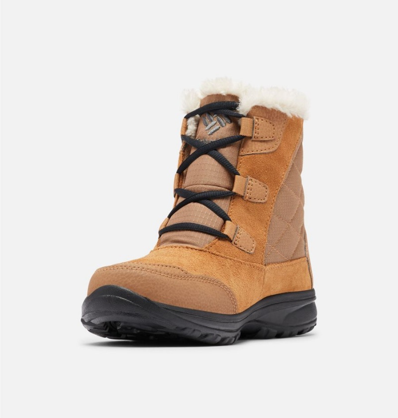 Columbia Ice Maiden Shorty Women's Boots Brown | NIHRQT-409