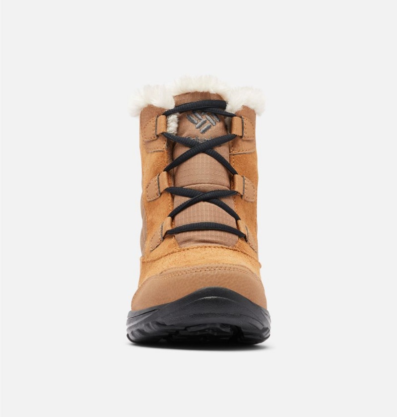Columbia Ice Maiden Shorty Women's Boots Brown | NIHRQT-409