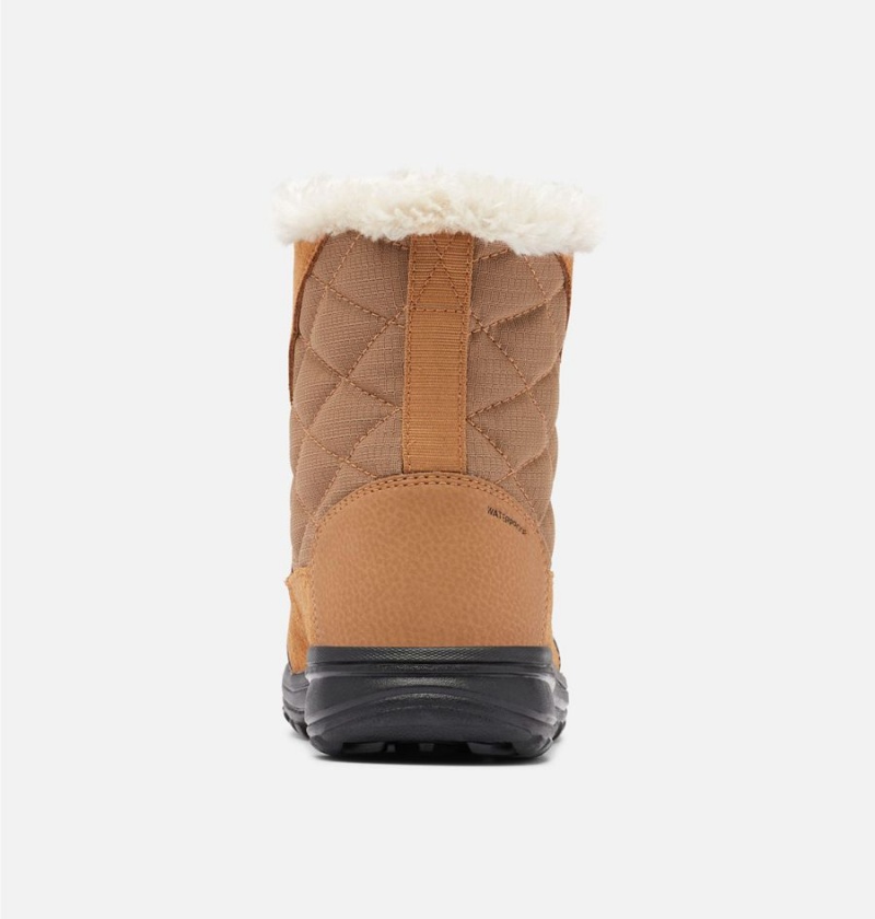 Columbia Ice Maiden Shorty Women's Boots Brown | NIHRQT-409