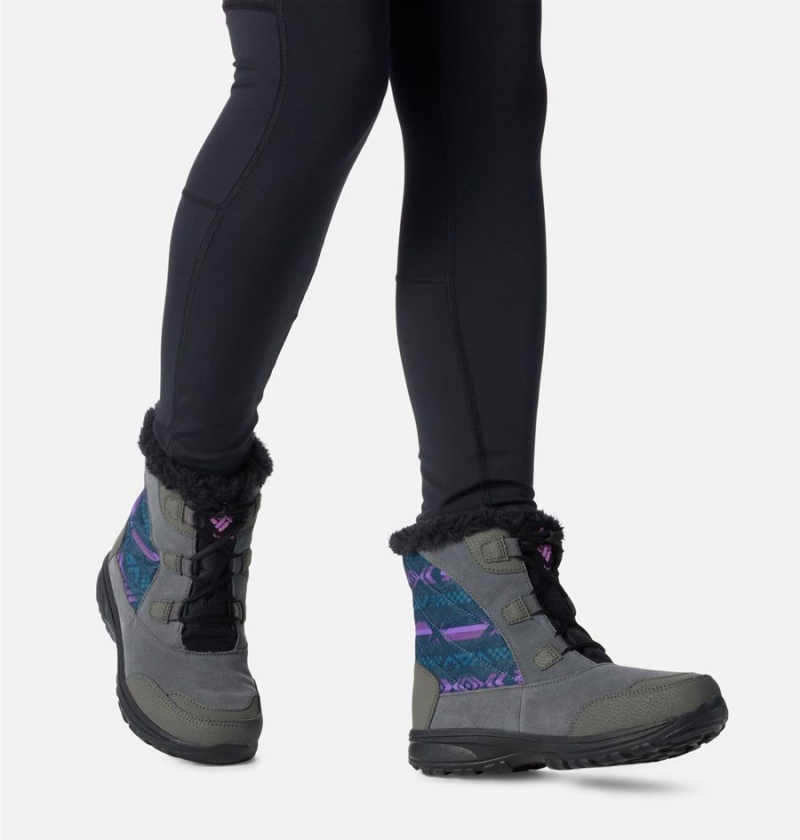 Columbia Ice Maiden Shorty Women's Boots Grey | FYVMHP-012