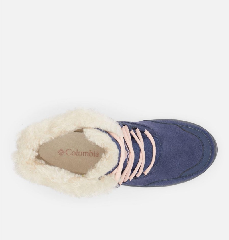 Columbia Ice Maiden Shorty Women's Boots Navy | EBLVKN-936