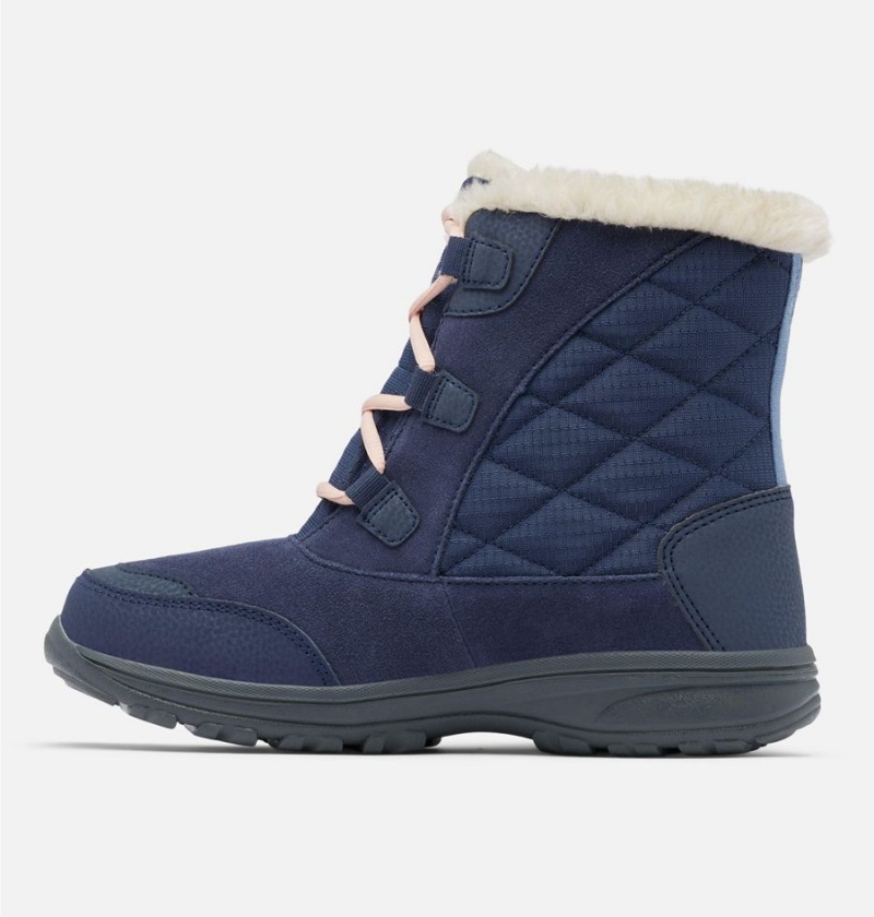 Columbia Ice Maiden Shorty Women's Boots Navy | EBLVKN-936