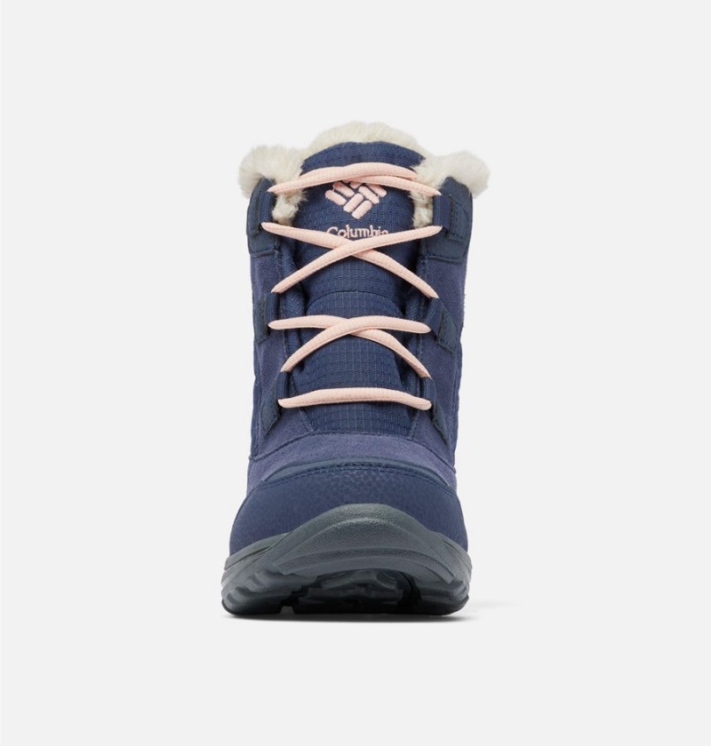 Columbia Ice Maiden Shorty Women's Boots Navy | EBLVKN-936