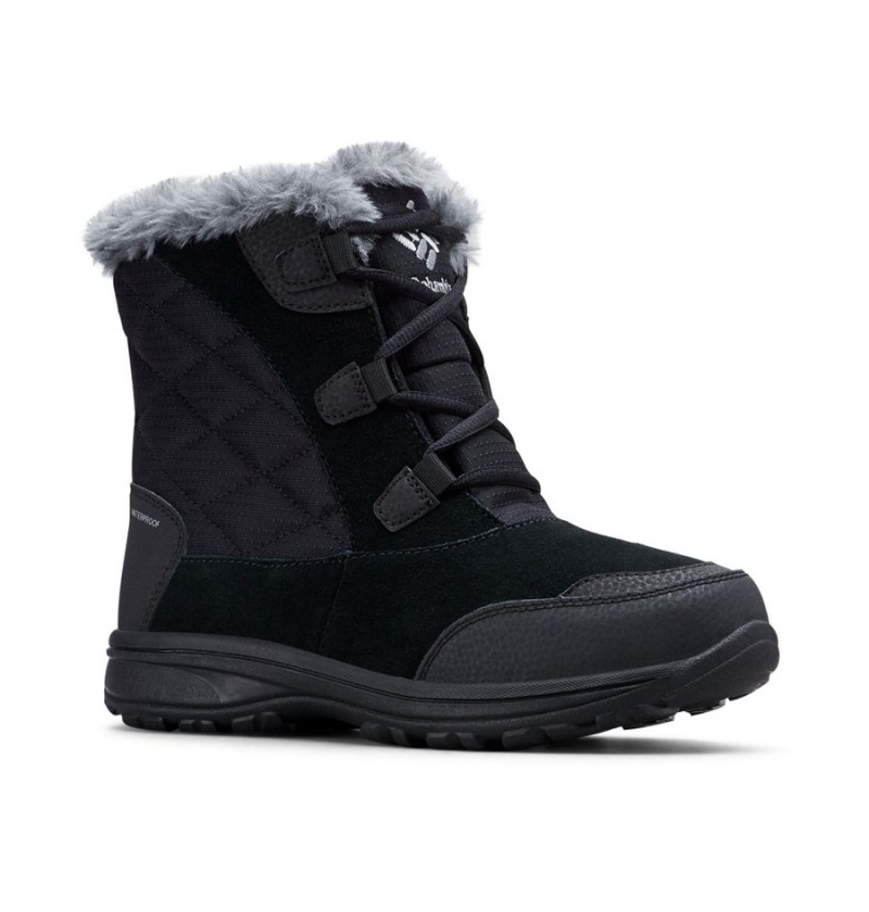 Columbia Ice Maiden Shorty Women's Boots Black | OKQECF-318