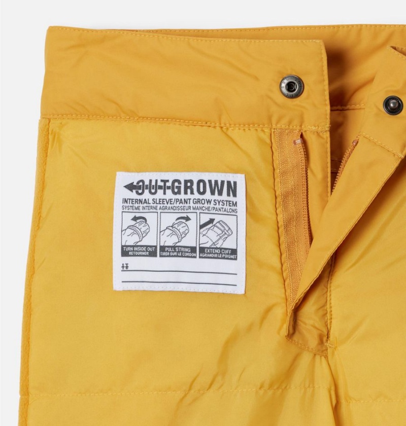 Columbia Ice Slope II Insulated Ski Kids' Pants Yellow | QTWEBM-071