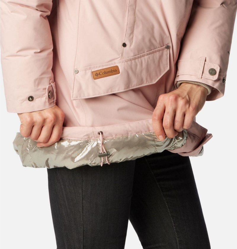 Columbia Icelandite TurboDown Women's Coats Pink | SCJBTK-319