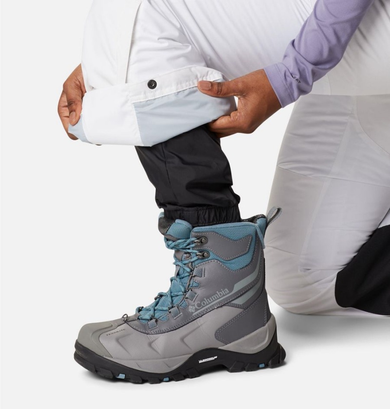 Columbia Iceventure Insulated Ski Bib Women's Pants White | GUSNWC-735