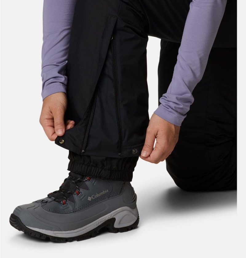 Columbia Iceventure Insulated Ski Bib Women's Pants Black | PEZLQU-678