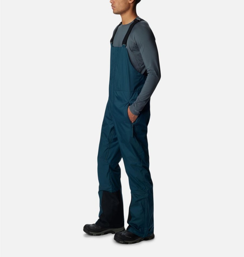 Columbia Iceventure Ski Bib Men's Pants Blue | ELFCUY-897