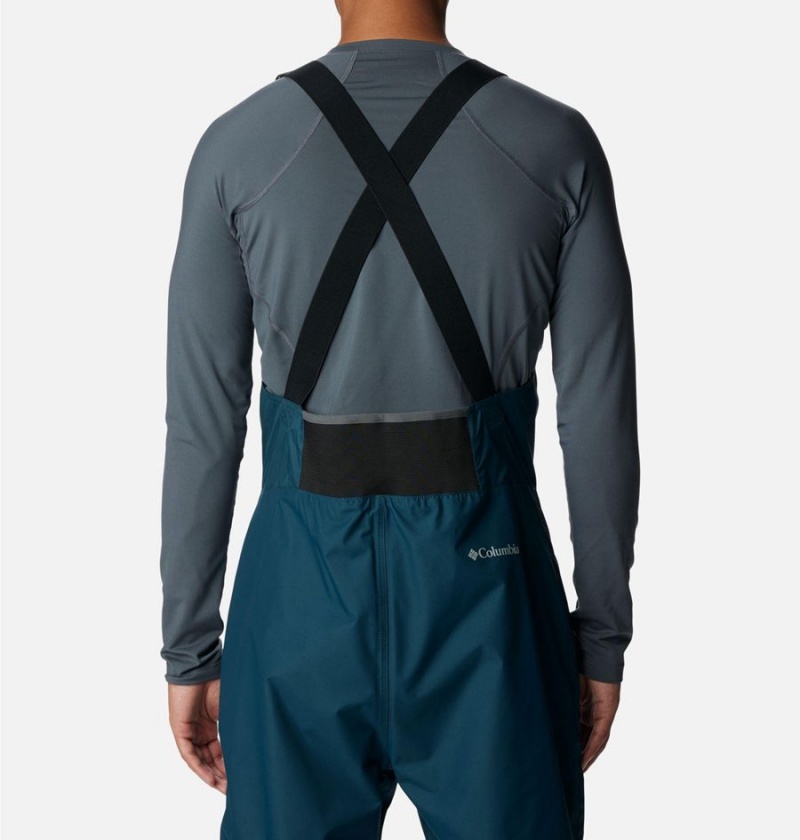Columbia Iceventure Ski Bib Men's Pants Blue | ELFCUY-897