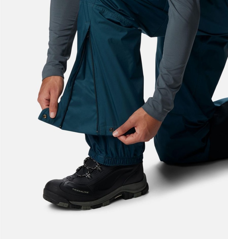 Columbia Iceventure Ski Bib Men's Pants Blue | ELFCUY-897