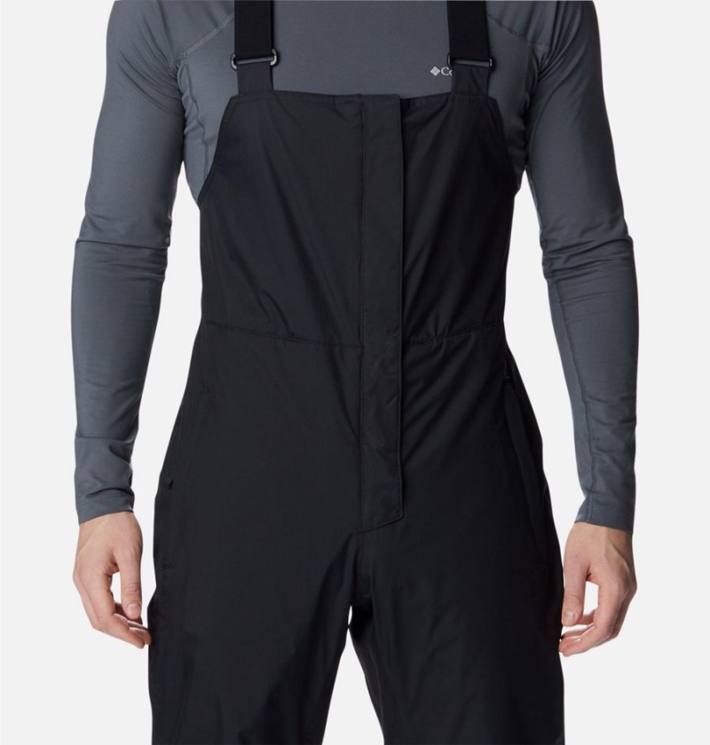 Columbia Iceventure Ski Bib Men's Pants Black | JETQSX-062