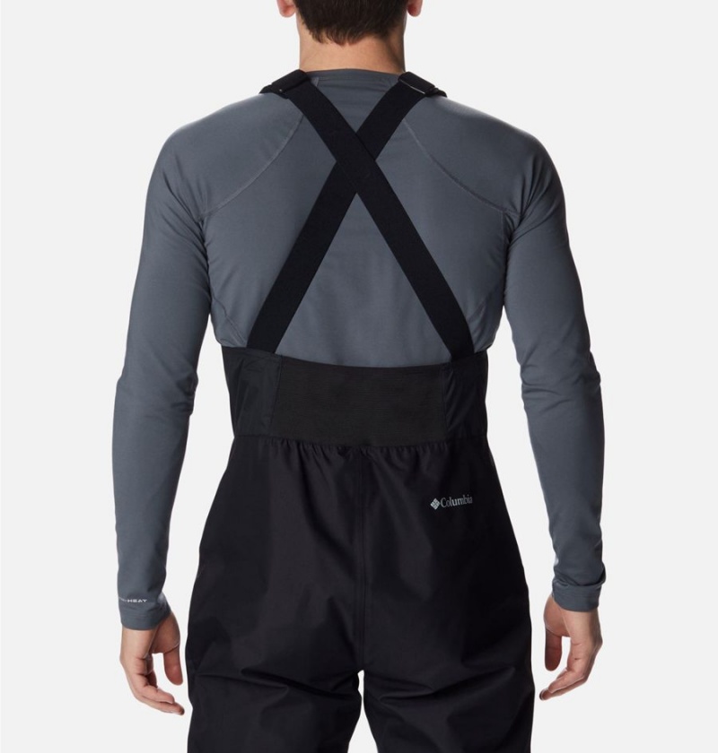 Columbia Iceventure Ski Bib Men's Pants Black | JETQSX-062