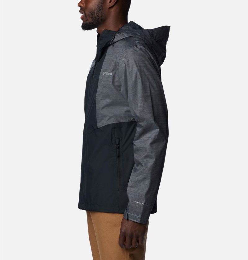 Columbia Inner Limits II Men's Rain Jacket Black | RAQFHY-143
