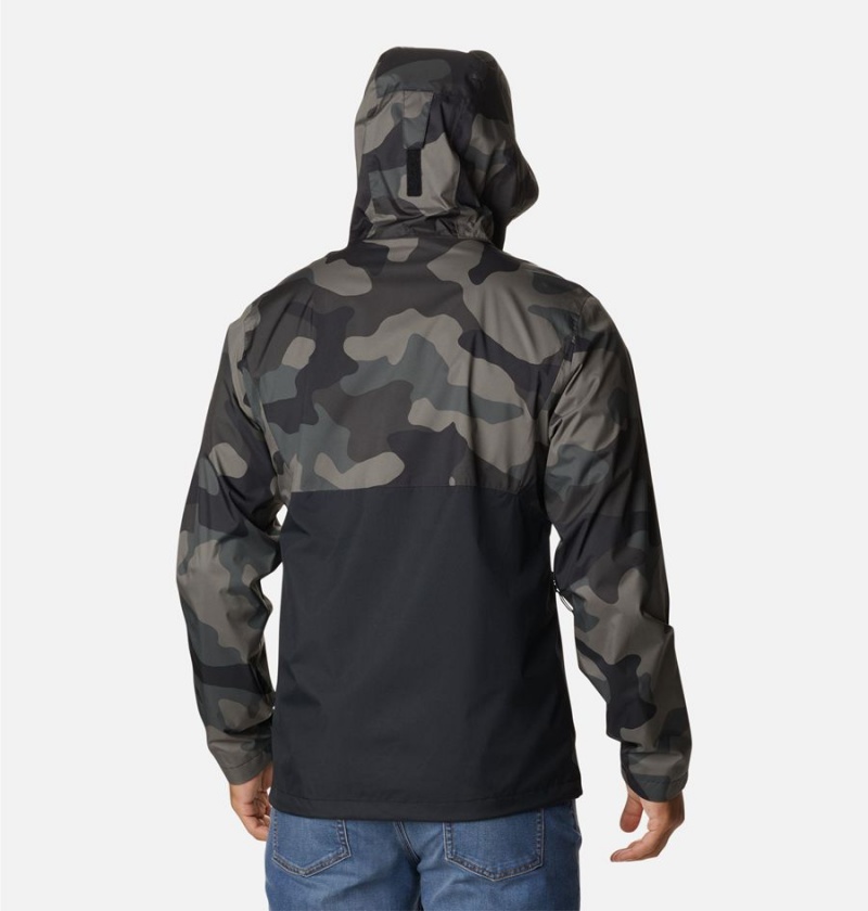 Columbia Inner Limits II Men's Rain Jacket Black | NFTBDY-197