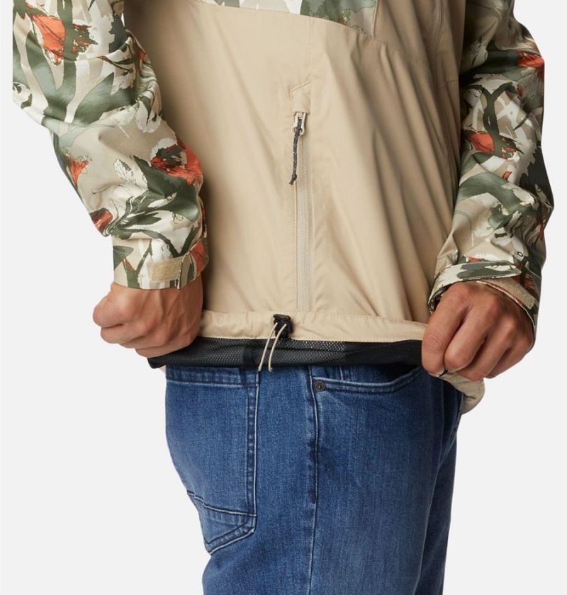 Columbia Inner Limits II Men's Rain Jacket Khaki | HOTEBU-437