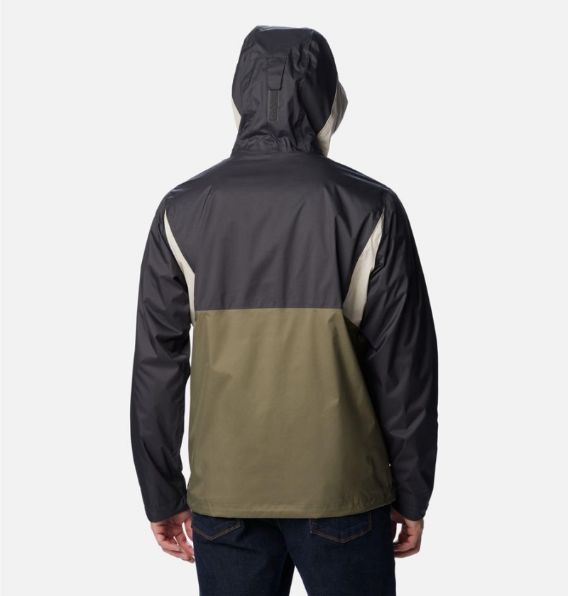 Columbia Inner Limits II Men's Rain Jacket Green | UEZFVR-021