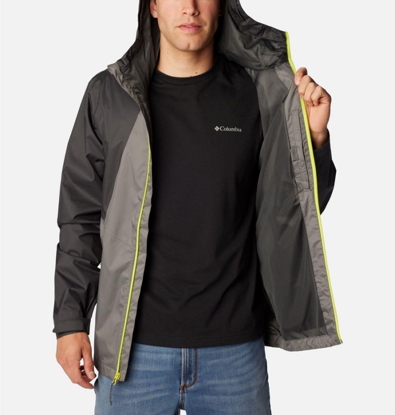 Columbia Inner Limits II Men's Rain Jacket Grey | VCTJFL-740