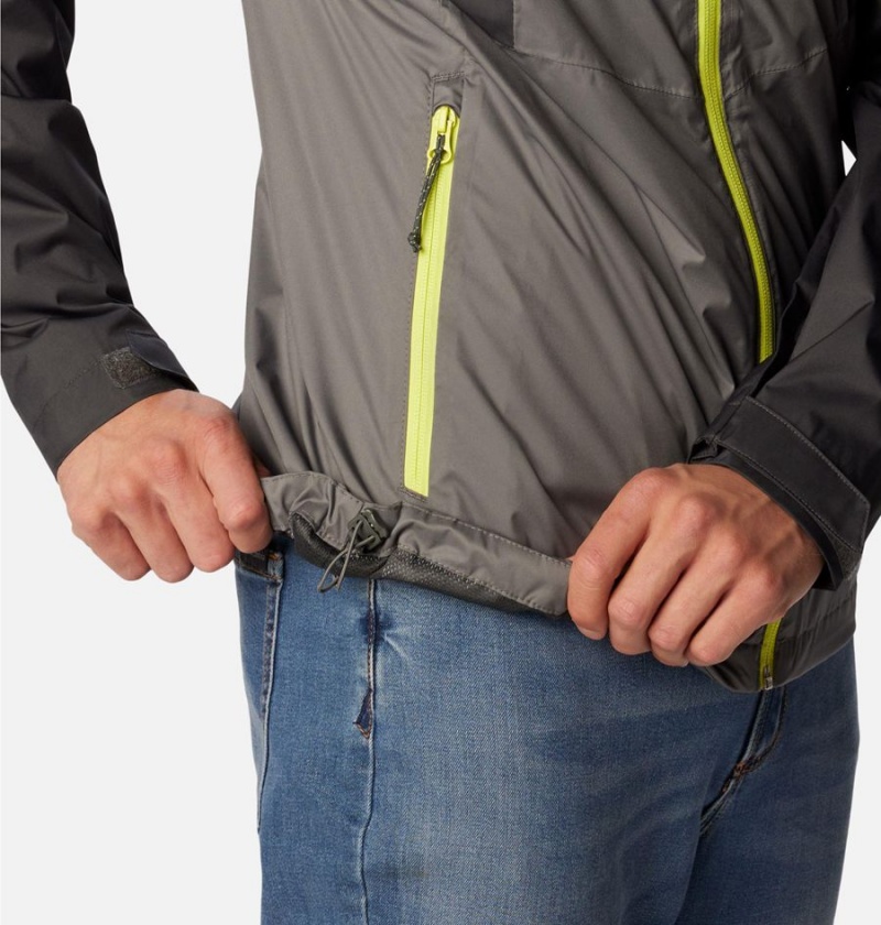 Columbia Inner Limits II Men's Rain Jacket Grey | VCTJFL-740