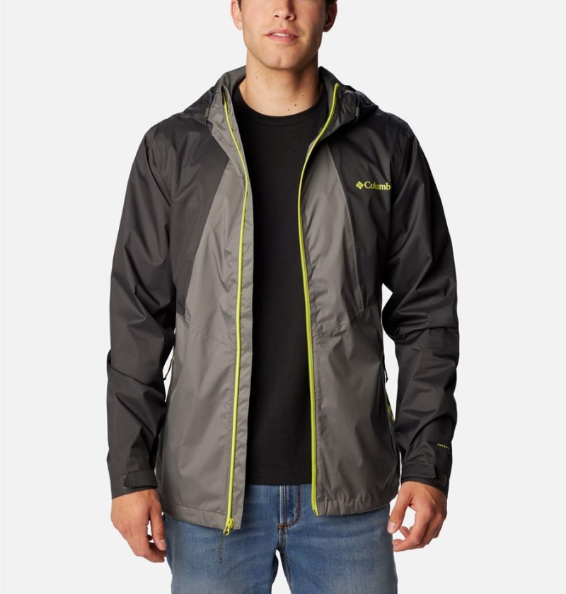 Columbia Inner Limits II Men's Rain Jacket Grey | VCTJFL-740