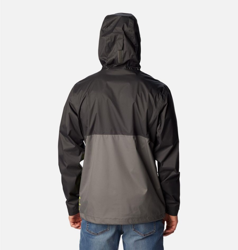 Columbia Inner Limits II Men\'s Rain Jacket Grey | VCTJFL-740