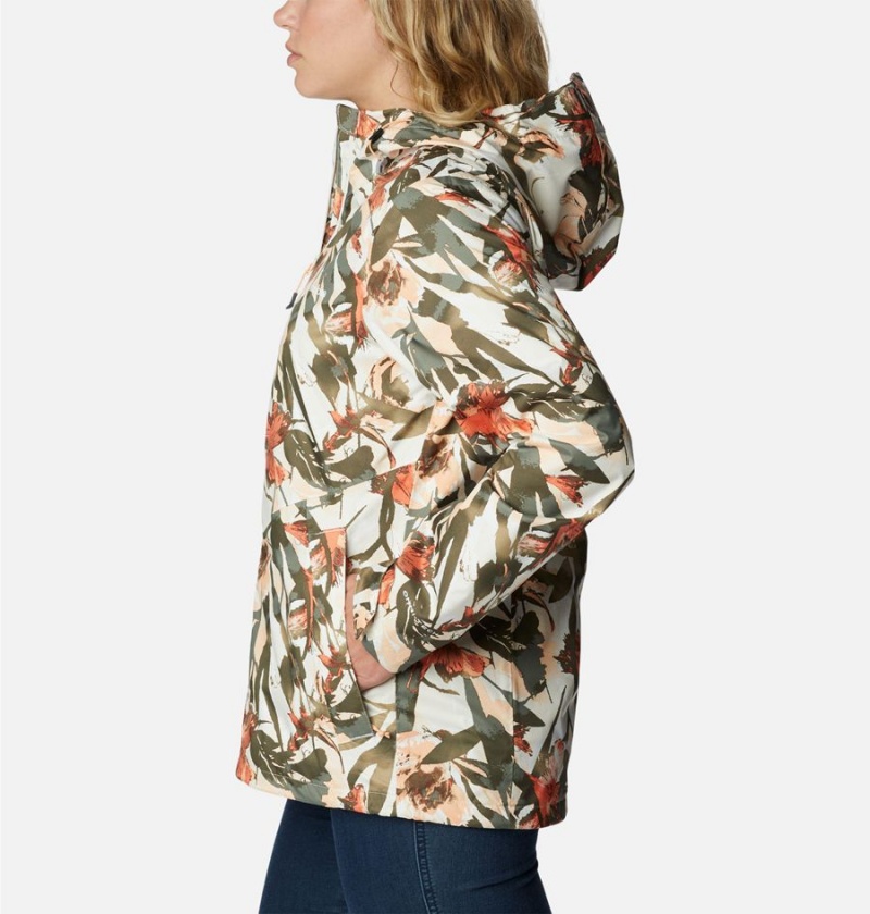 Columbia Inner Limits II Women's Rain Jacket White | TNXRGD-960