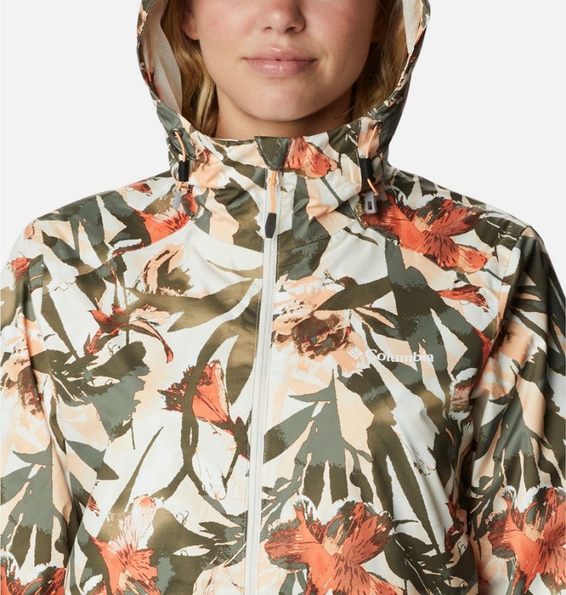 Columbia Inner Limits II Women's Rain Jacket White | TNXRGD-960