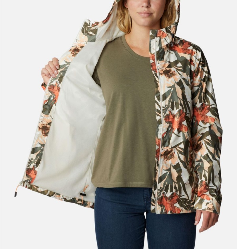 Columbia Inner Limits II Women's Rain Jacket White | TNXRGD-960