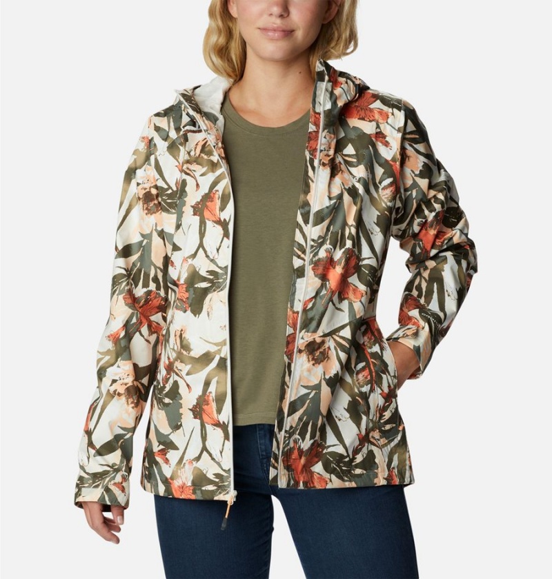 Columbia Inner Limits II Women's Rain Jacket White | TNXRGD-960