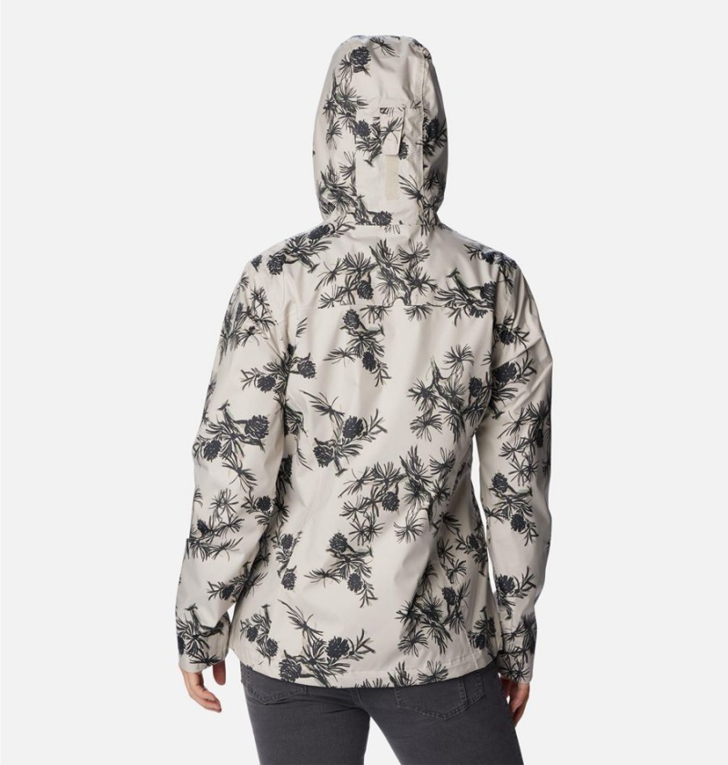Columbia Inner Limits II Women's Rain Jacket Beige | CWUGSZ-160