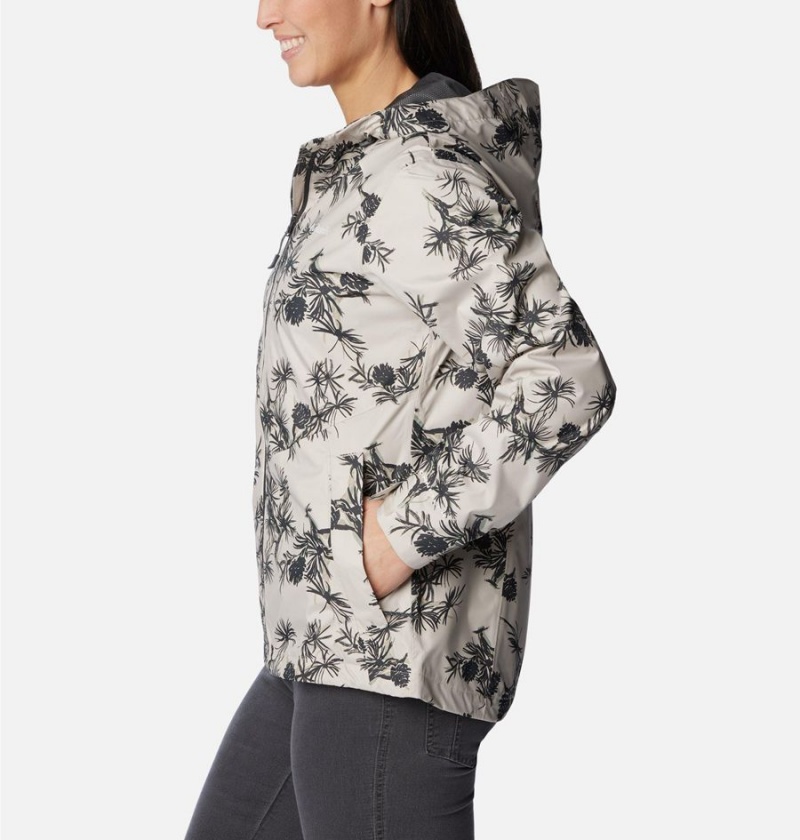 Columbia Inner Limits II Women's Rain Jacket Beige | CWUGSZ-160