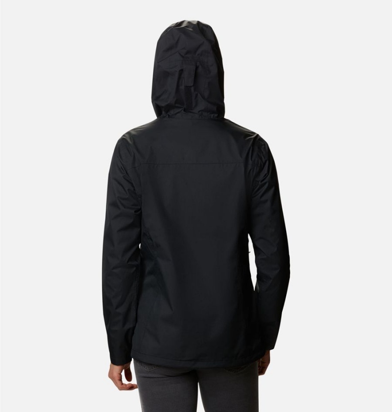 Columbia Inner Limits II Women's Rain Jacket Black | ZKOSLG-487
