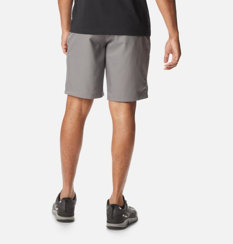 Columbia Iron Mountain Trail Men's Shorts Grey | ZRFVPL-018