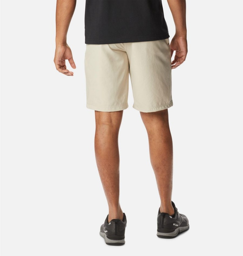 Columbia Iron Mountain Trail Men's Shorts Khaki | CFKOJW-193