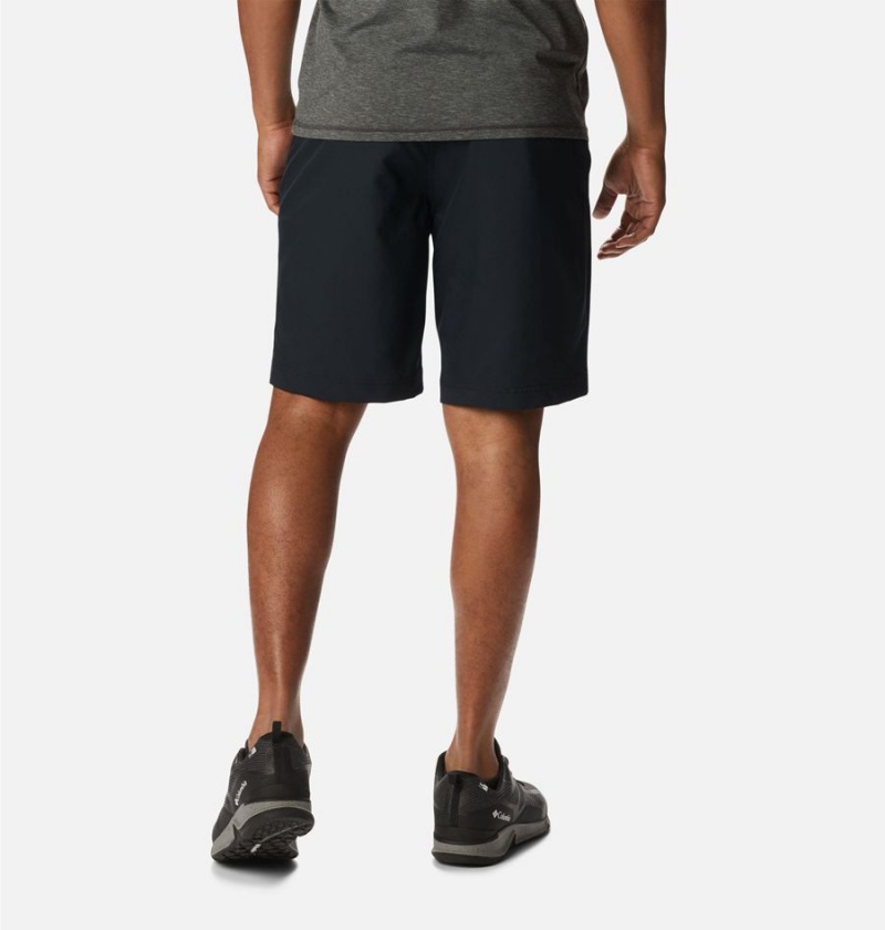 Columbia Iron Mountain Trail Men's Shorts Black | URVQBG-294
