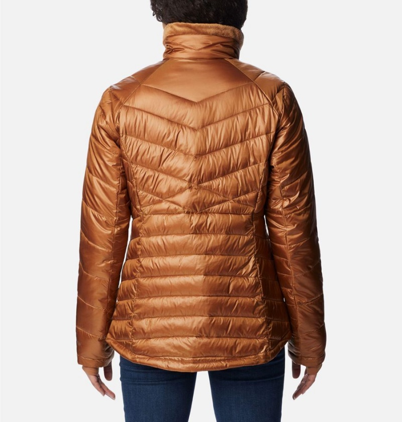 Columbia Joy Peak Insulated Women's Puffer Jacket Brown | ULCXQG-562