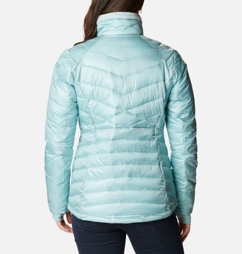 Columbia Joy Peak Insulated Women's Puffer Jacket Turquoise | FZKDIJ-250