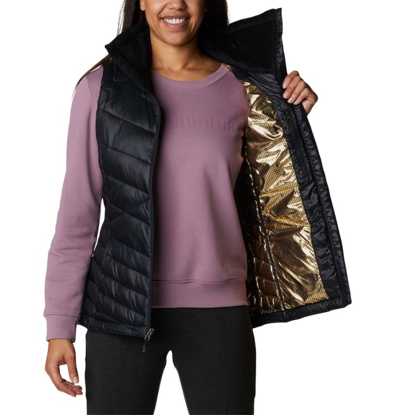 Columbia Joy Peak Insulated Women's Vest Black | JAWVLH-814
